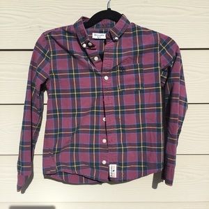 Abercrombie kids Boys Purple Navy Cotton Size 9/10